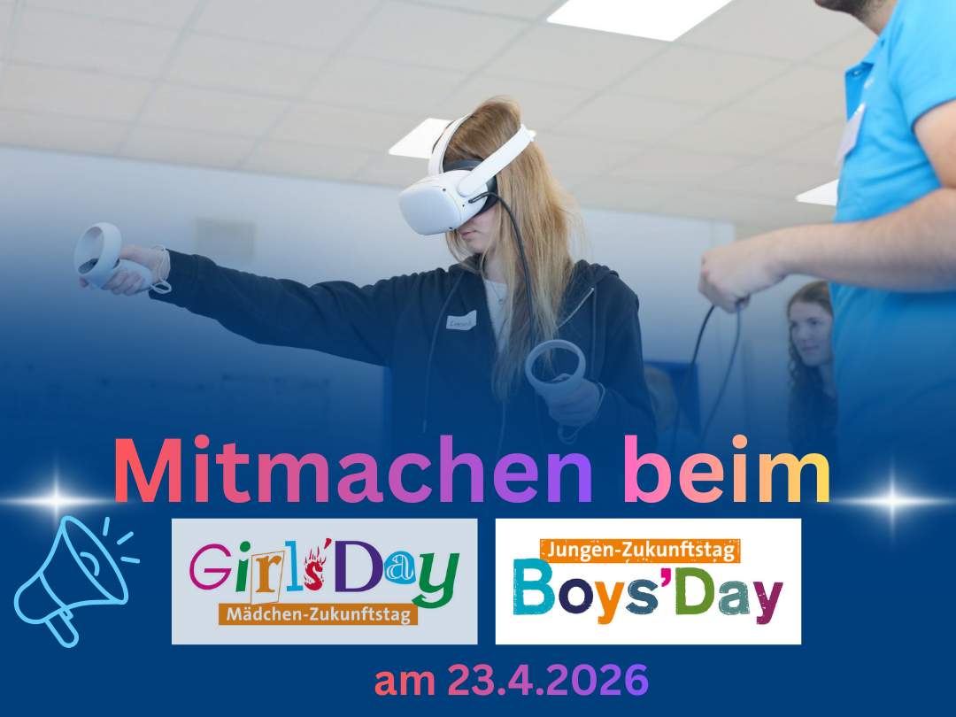 Mitmachen beim diesjährigen Girls und Boys Day am 23.4.2026
