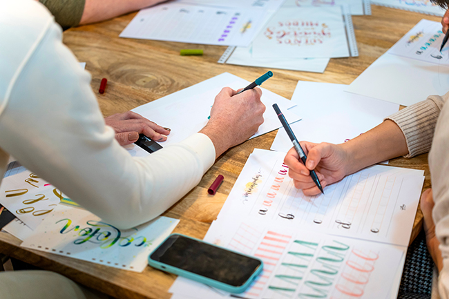 Kalligraphie-Workshop
