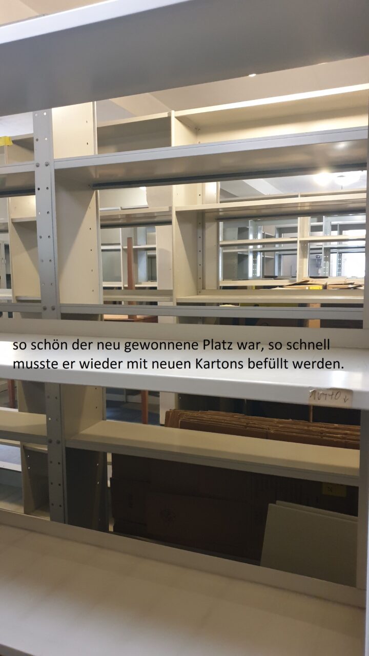 Blick auf das ehemalige Archiv