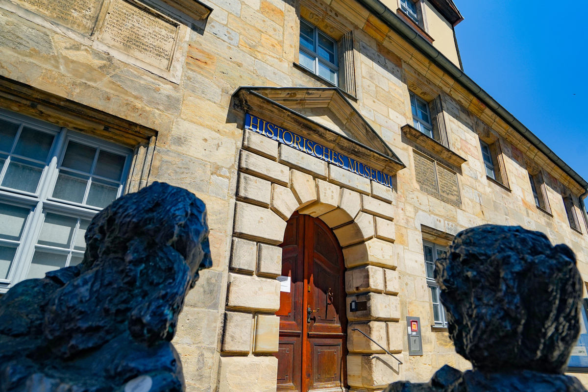Das Eingangsportal des Historischen Museums Bayreuth. Foto: Stadt Bayreuth