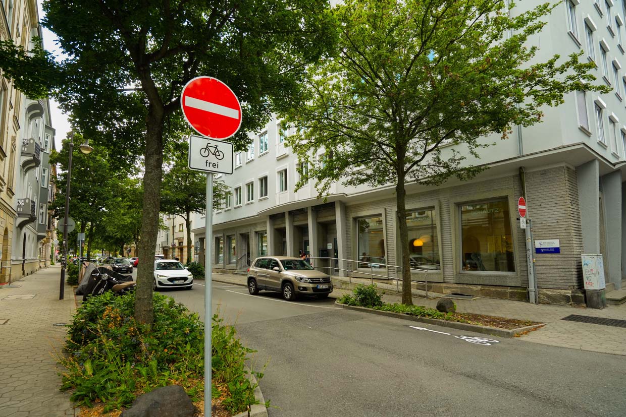 Blick in die Alexanderstraße. | Foto: Stadt Bayreuth
