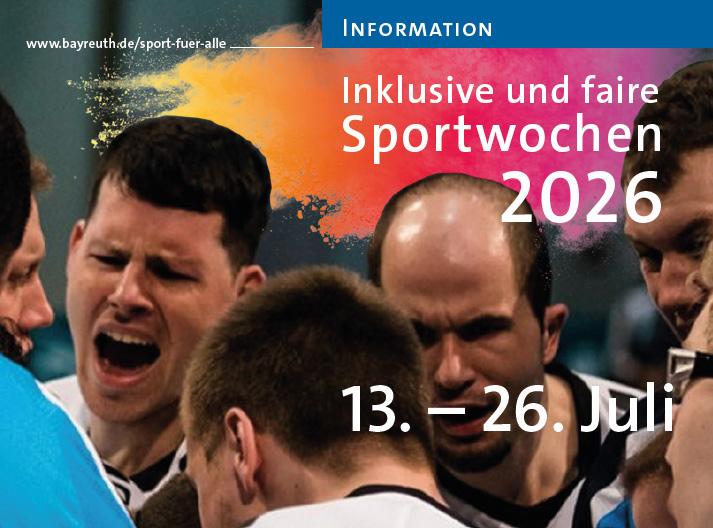 Grafik mit Gesichtern von Sportlern | Foto: Stadt Bayreuth