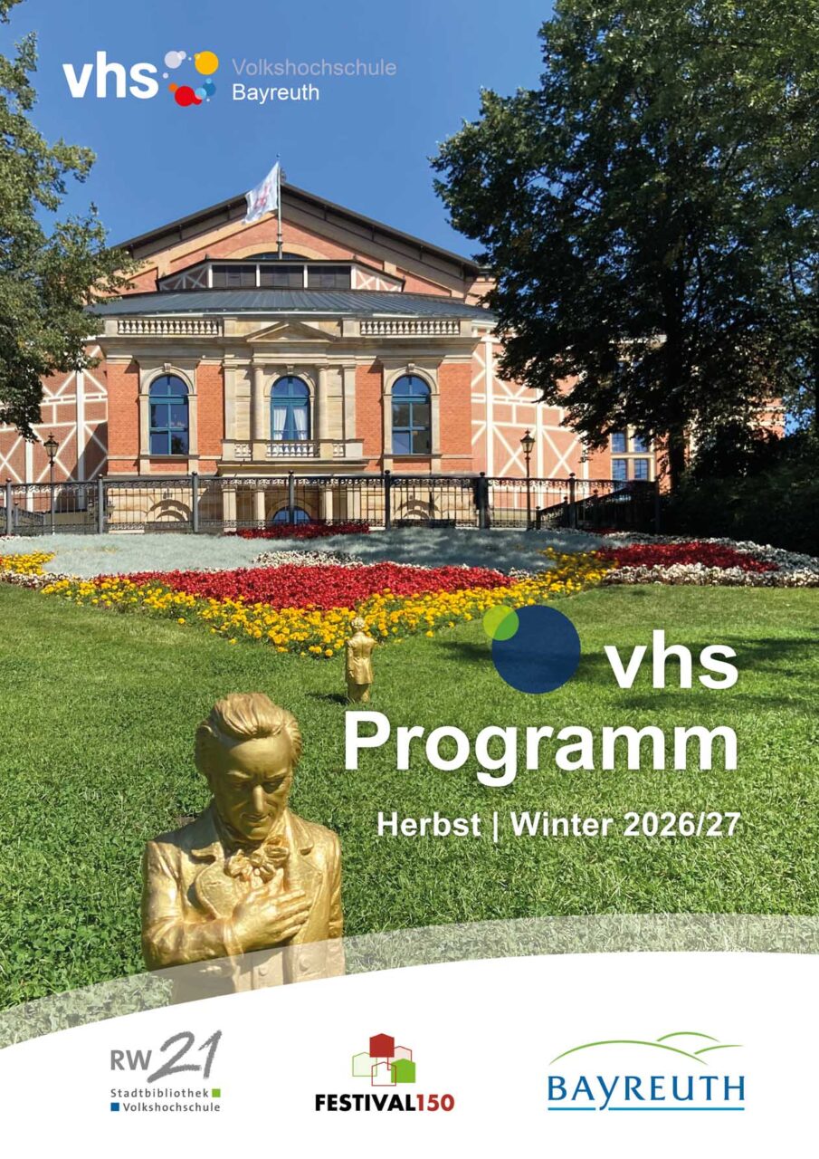 Cover des vhs-Programmheftes | Foto: Stadt Bayreuth
